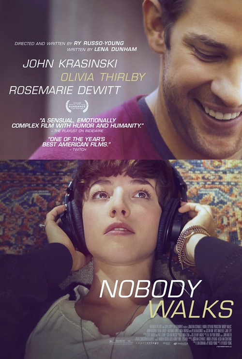 Nobody Walks primo trailer, sinossi e poster per il dramma con Olivia Thirlby