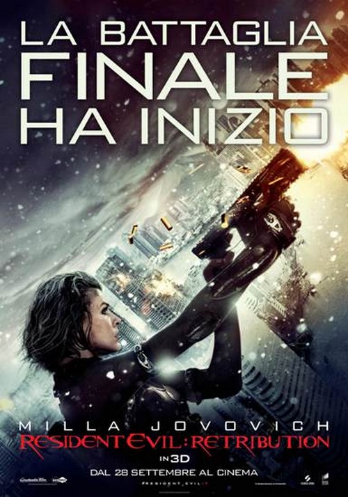 Resident Evil Retribution, nuovo poster e anticipata la data di uscita italiana