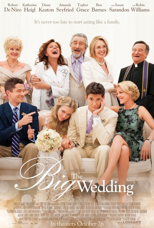 The Big Wedding primo trailer, sinossi e poster della commedia con Robert De Niro