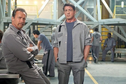 The Tomb, prima immagine con Stallone e Schwarzenegger