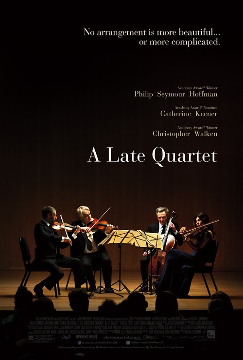 A Late Quartet, primo trailer e poster per il dramma con Philip Seymour Hoffman