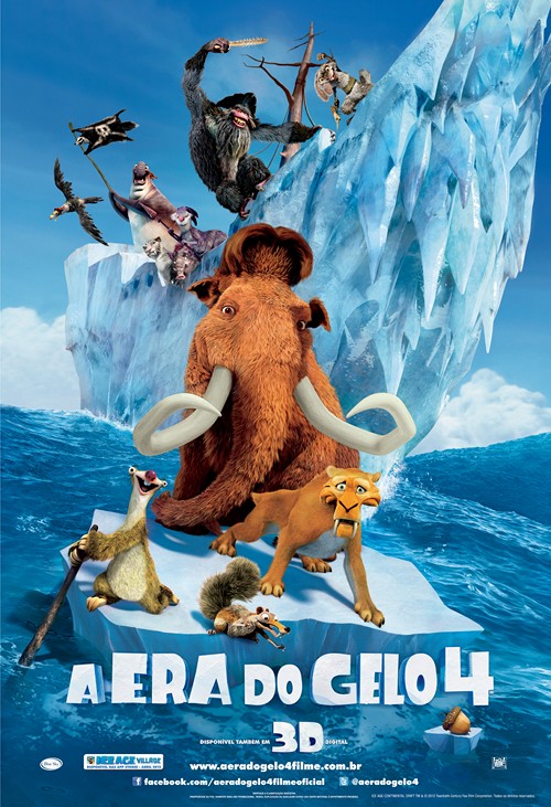 L'era glaciale 4 - Continenti alla deriva, due nuove clip in italiano