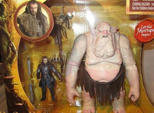 Lo Hobbit - Un viaggio inaspettato l'action figure del Re dei goblin