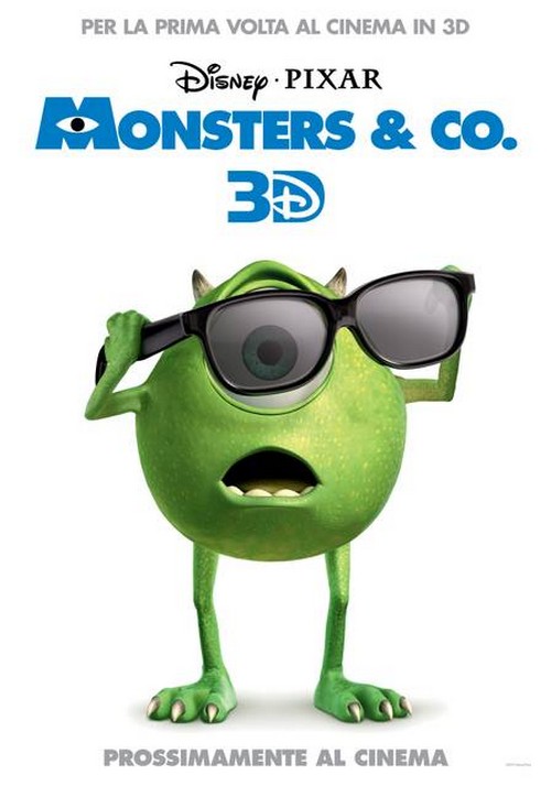 Monsters and Co. 3D, trailer italiano e poster
