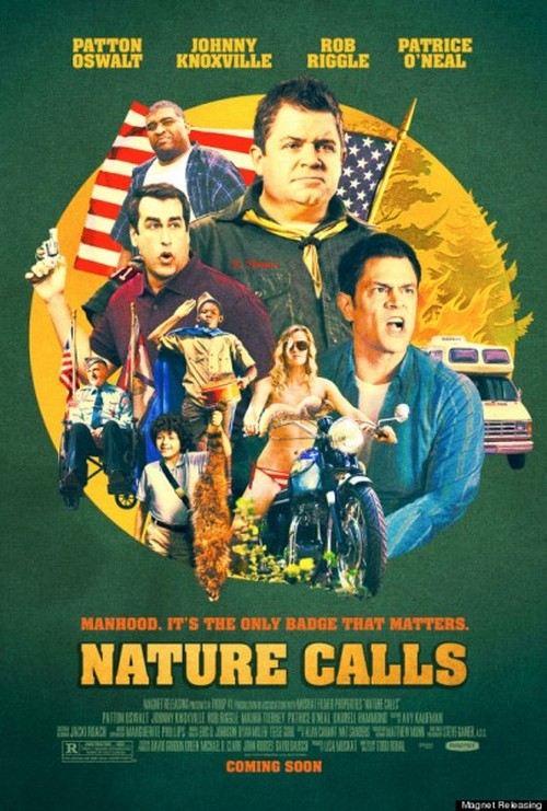Nature Calls, primo red band trailer e poster per la comedy con Johnny Knoxville