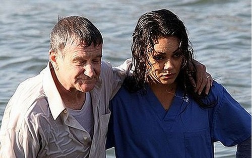 The Angriest Man in Brooklyn, foto dal set con Robin Williams e Mila Kunis (11)