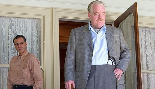 JOAQUIN PHOENIX and PHILIP SEYMOUR HOFFMAN star in THE MASTER