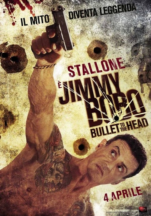 Jimmy Bobo - Bullet to the Head poster italiano con Sylvester Stallone