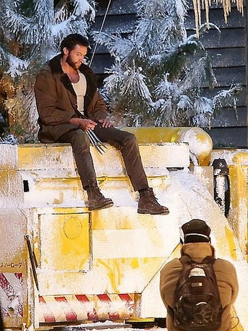The Wolverine, Old Boy, Robocop, Red 2 foto dal set (2)