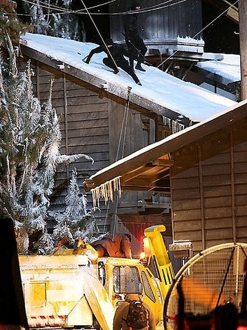 The Wolverine, Old Boy, Robocop, Red 2 foto dal set (3)