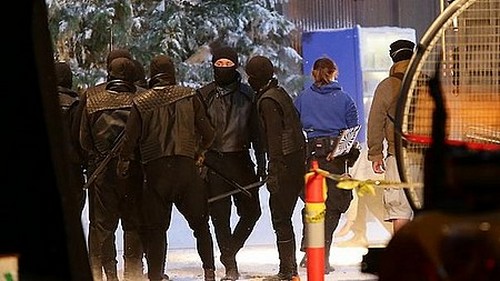 The Wolverine, Old Boy, Robocop, Red 2 foto dal set (6)