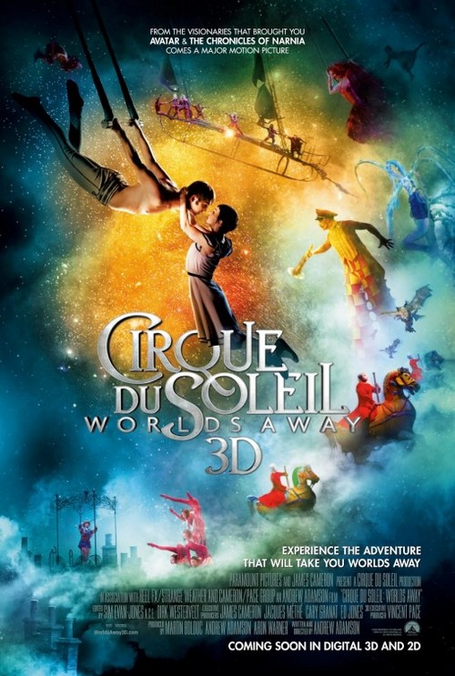 Cirque du Soleil Worlds Away, due featurette e 6 poster