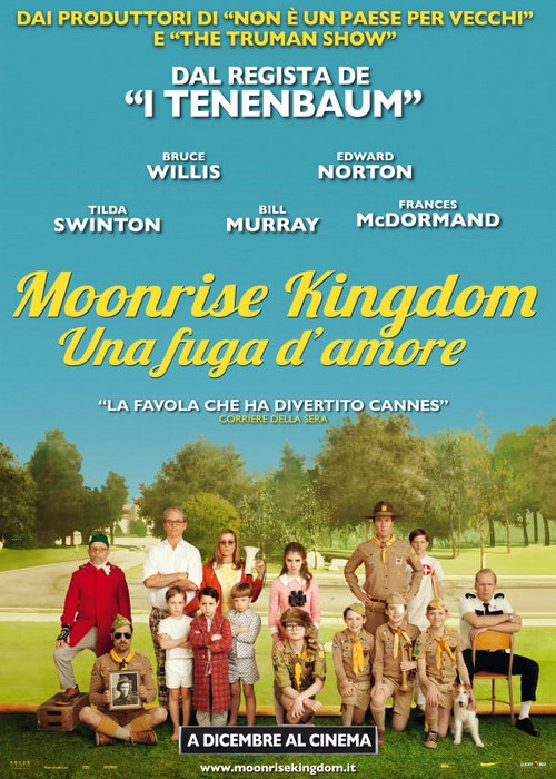 Moonrise Kingdom - Una fuga d'amore, recensione