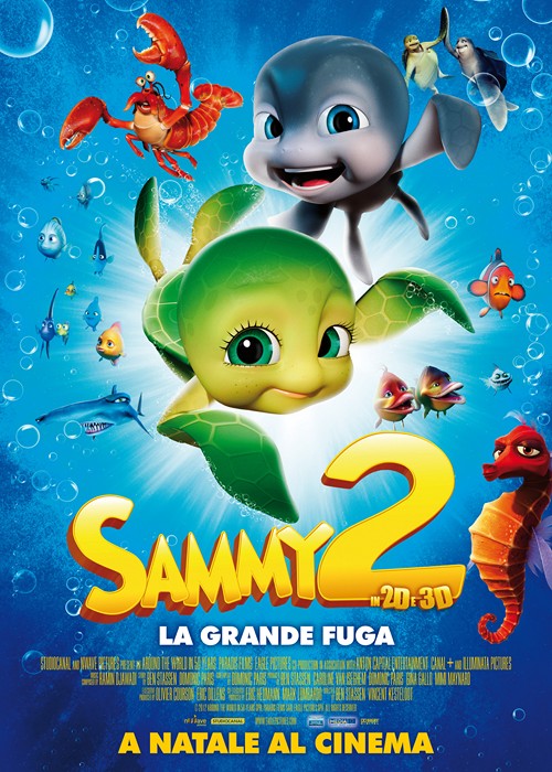 Sammy 2 - La grande fuga clip in italiano, locandina, spot tv e immagini