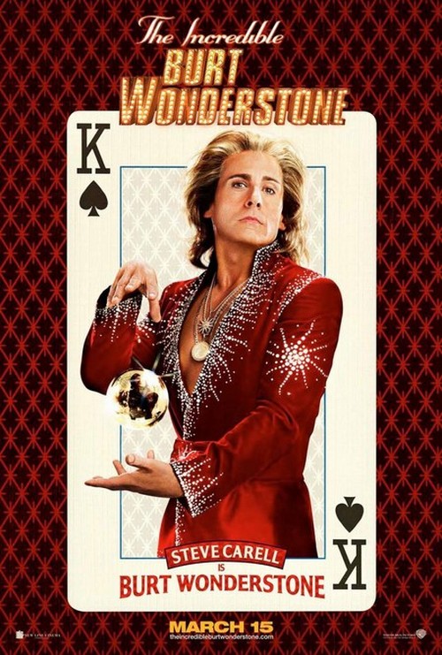 The Incredible Burt Wonderstone trailer, poster e immagini con Steve Carell e Jim Carrey