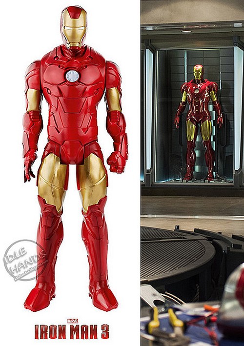 ron Man 3 immagini e anteprima action figures