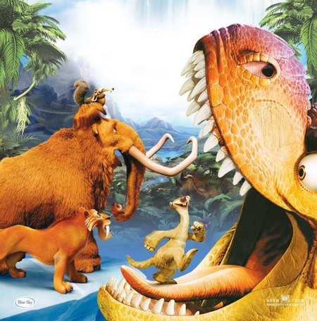 L’era Glaciale 3: l’Alba dei Dinosauri, nuova clip con il T-Rex