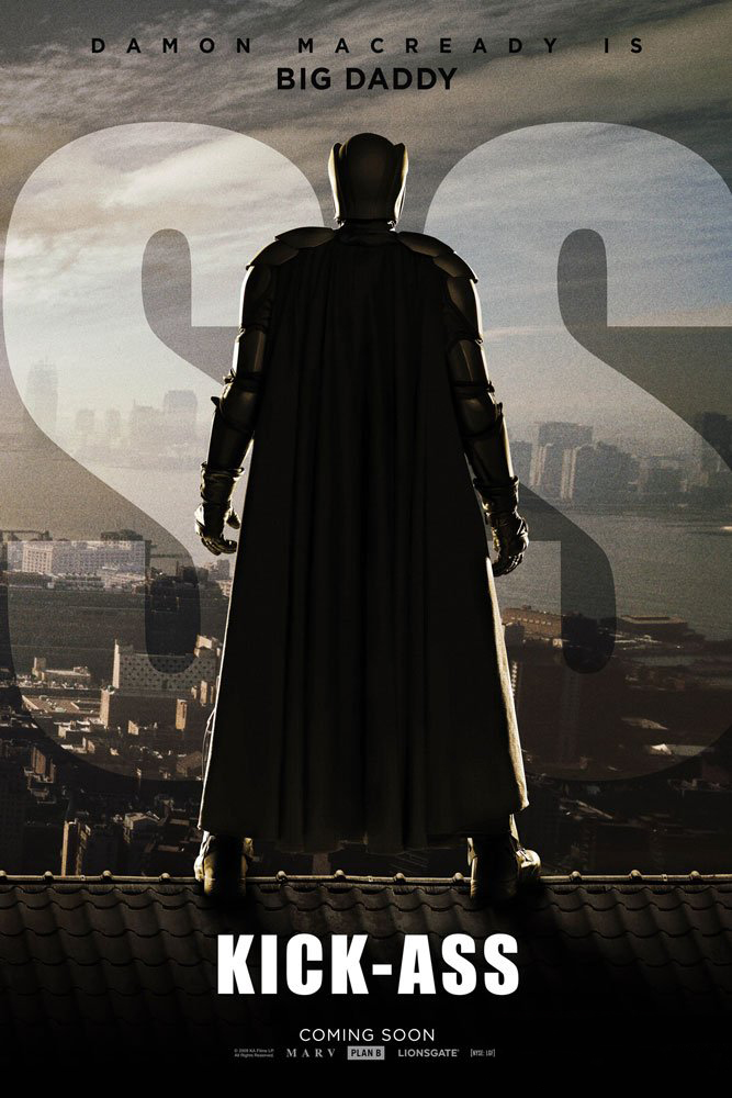 Kick-Ass quattro character poster