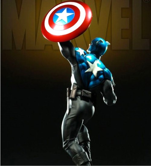 Capitan America, la statua di James ‘Bucky’ Barnes