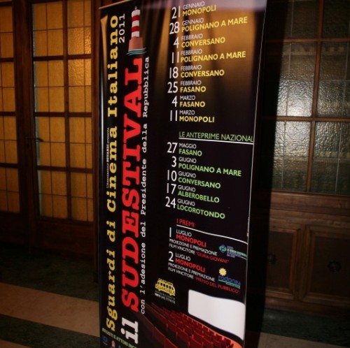 Sudestival 2011, a Monopoli “Sguardi di Cinema Italiano”