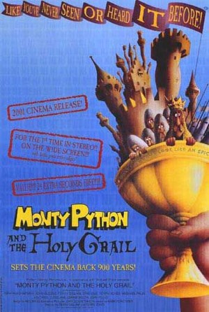 Film parodia di Re Artù, Monthy Python e il Sacro Graal