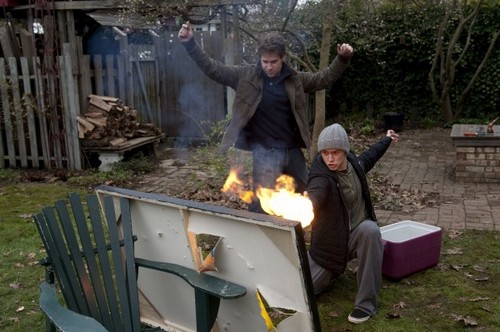 Harry Potter e i doni della morte parte 2, Johnny English 2: poster; X-Men L’inizio, Bernie, 50/50: immagini
