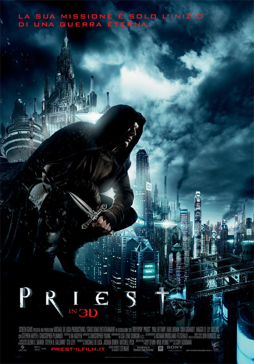 Al cinema dal 17 giugno 2011: 6 giorni sulla terra, I guardiani del destino, The Hunter – Il cacciatore, Isola 10, Libera uscita, Il pezzo mancante, Priest, L’ultimo dei templari, Venere Nera