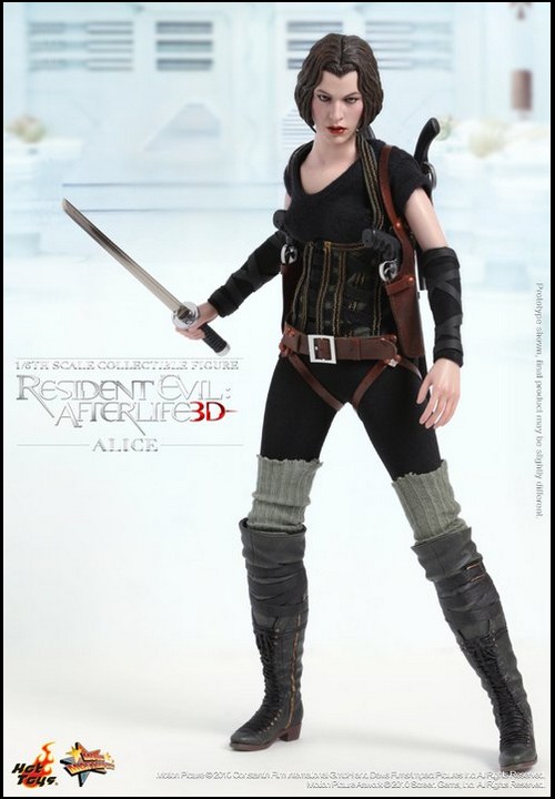 Resident Evil Afterlife 3D, l’action figure di Milla Jovovich