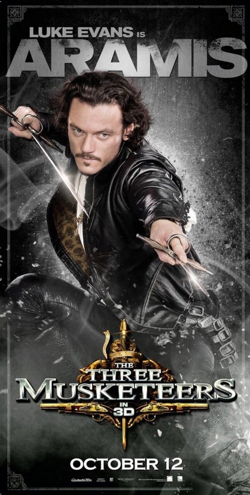 I Tre Moschettieri 3D, character poster per Aramis