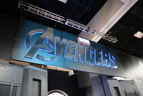 I Vendicatori, il set dell’Helicarrier al Comic-Con 2011