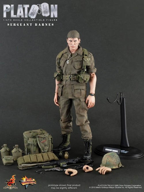 Platoon, l’action figure di Tom Berenger