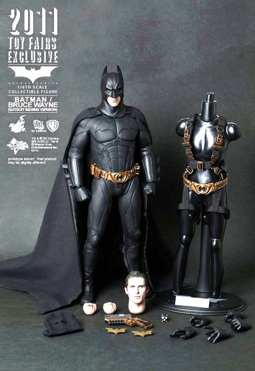 Batman Begins, Christian Bale: l’action figure Toy Fair 2011
