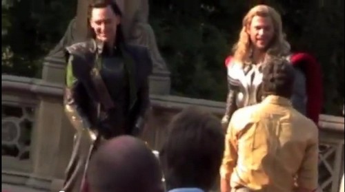I Vendicatori, 3 video dal set