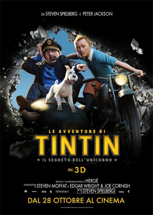 Le avventure di Tintin: Il segreto dell’unicorno, recensione in anteprima