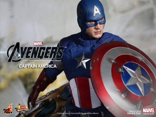 The Avengers, Captain America; l’action figure di Chris Evans