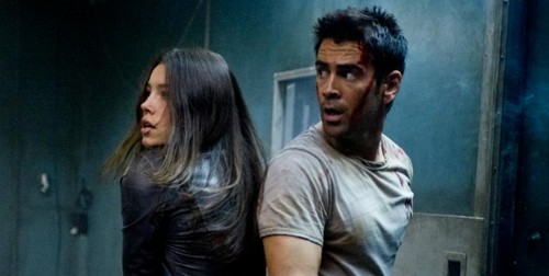 Total Recall – Atto di forza, nuove immagini con Colin Farell e Jessica Biel