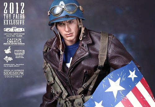 Captain America, Steve Rogers: l’action figure di Chris Evans al Comic-Con 2012