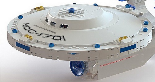 Star Trek, Comic-Con 2012: l’Enterprise LEGO del reboot di JJ Abrams