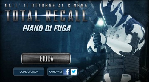 Total Recall – Atto di forza, i videogiochi online ufficiali