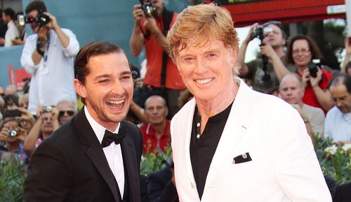 Venezia 2012, The Company You Keep: clip del red carpet e immagini del photocall