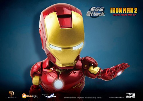 Iron Man 2, mini-statua dell’armatura Mark IV