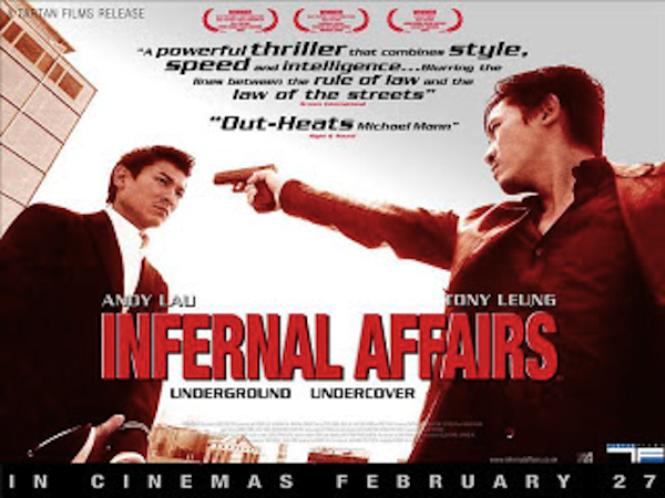 Under the mountain, I’ll sleep when I’m dead, L.A. Confidential, Infernal affairs, Robotropolis, stasera in tv