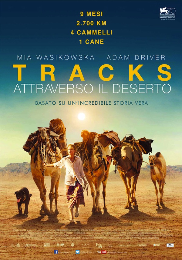 “TRACKS”: dal 24 aprile al cinema