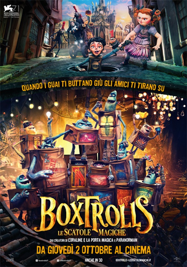 Boxtrolls: il trailer del film d’animazione da ottobre al cinema