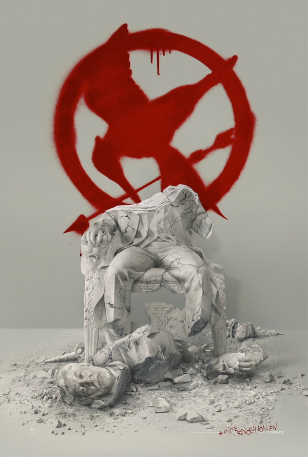 Hunger Games: Il Canto della Rivolta – Parte 2, il poster di Snow detronizzato