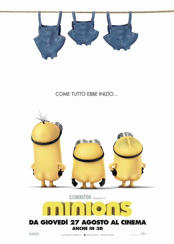 Minions: da oggi al cinema