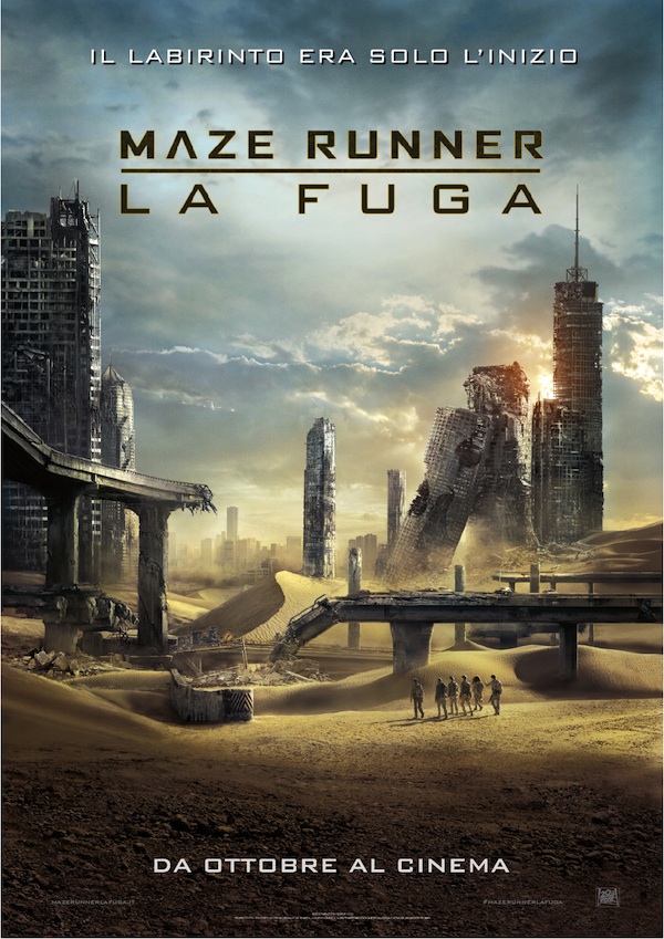 Maze Runner – La Fuga: dal 1 ottobre 2015 al cinema