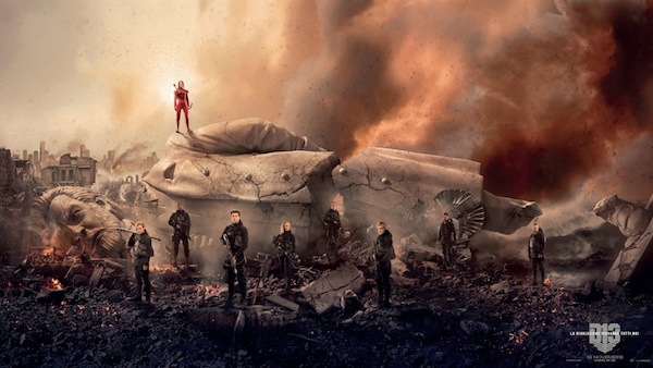 Hunger Games: Il Canto della Rivolta – Parte 2: il banner del film