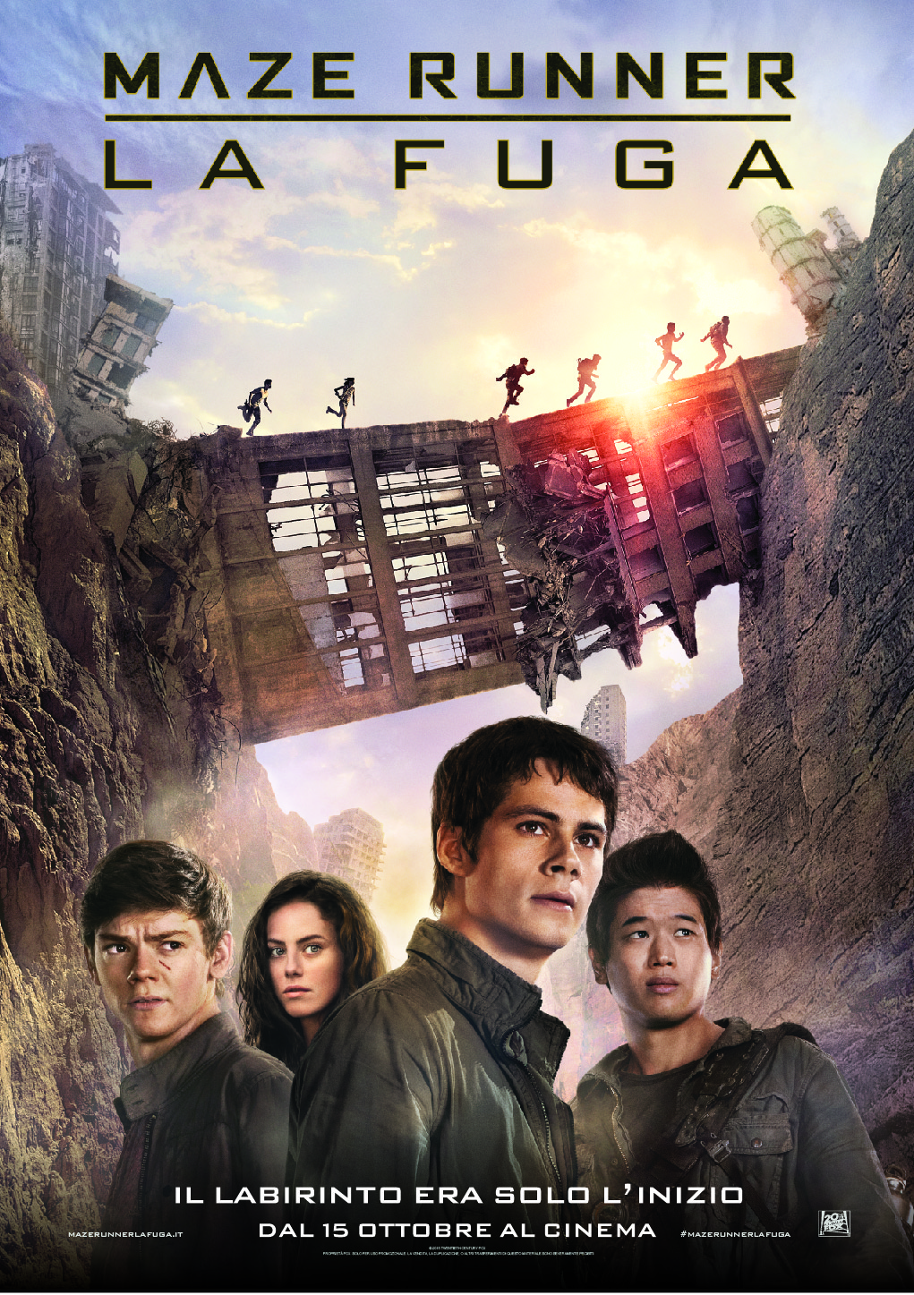 Maze Runner – La Fuga, da oggi al cinema
