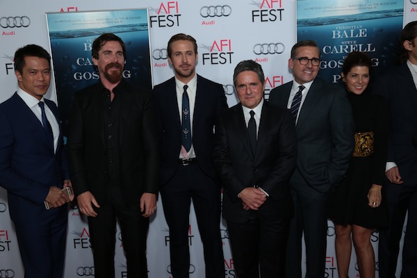 La Grande Scommessa: le immagini dal red carpet dell’AFI Festival